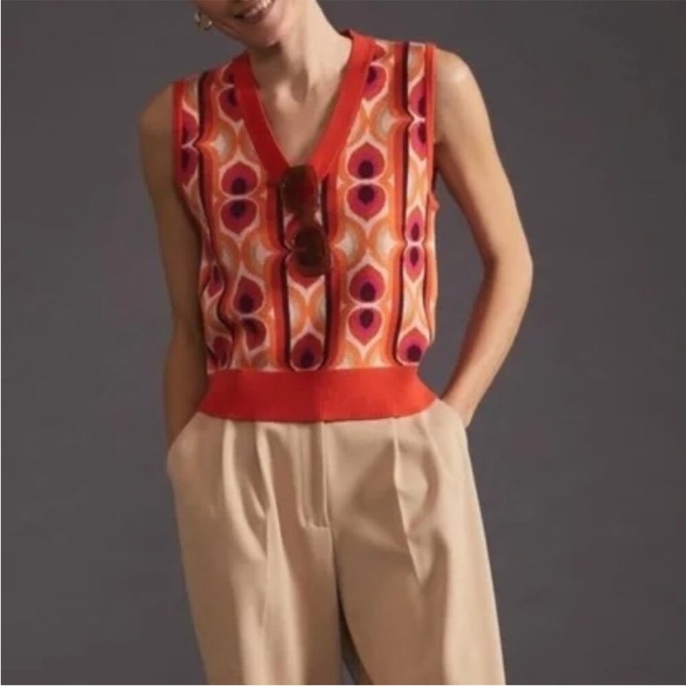 Maeve (Anthropologie) Vera Sweater Vest M
